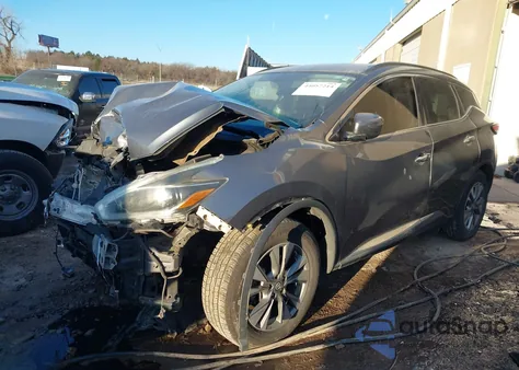 2018 Nissan Murano Sv из США, поврежденный, VIN 5N1AZ2MG6JN108295